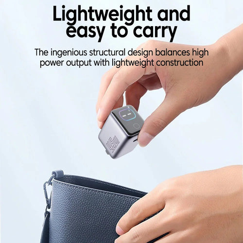 45W Type C Fast Charging GaN Wall Charger with AI Smart Screen Display PD 3.0 & QC 3.0 Compatible for iPhone 17/16 Samsung